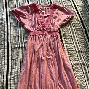 Maurice’s pink striped dress—size small